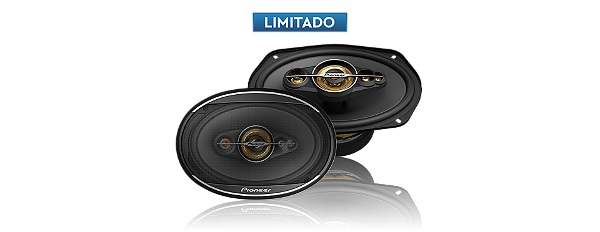 Par De Alto Falante Pentaxial Pioneer 6x9 Ts-a6998s 150w Rms