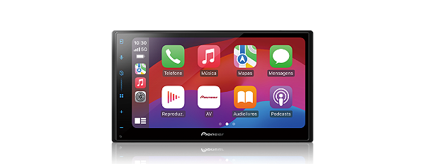 Multimídia 6,8 Pol Pioneer Dmh-a5650bt Car Play Android Auto