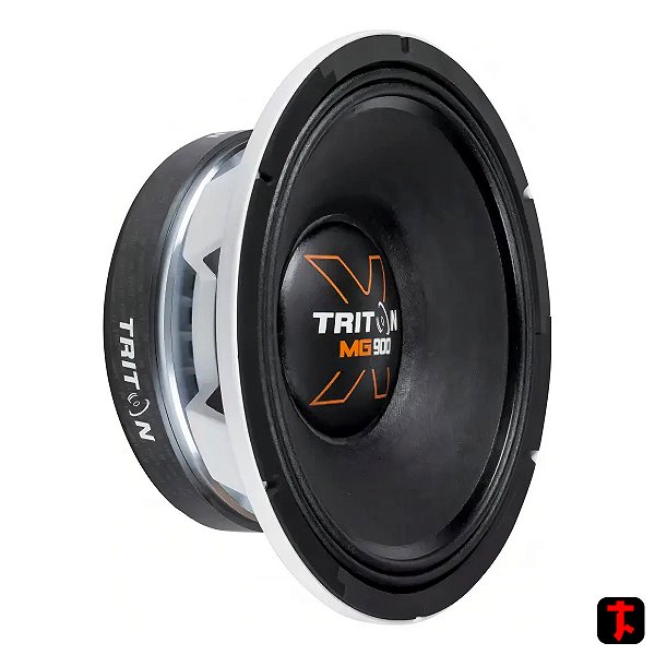 Alto Falante Triton MG900X 12" Polegadas 900W RMS 1800W PMPO 6OHMS Branco Som de Qualidade Batidão Pancadão