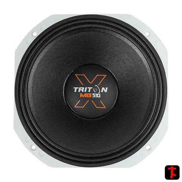 Alto Falante Triton MG510X 10" Polegadas 500W RMS 8OHMS Branco Som de Qualidade Batidão Pancadão