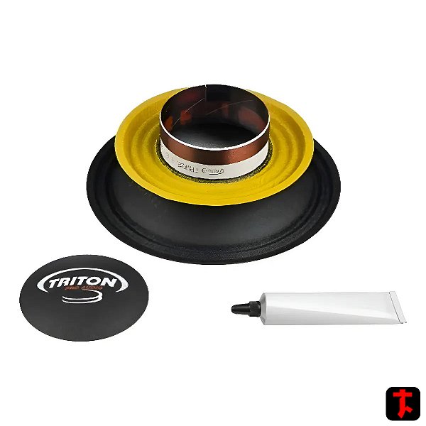 Reparo Alto Falante Triton XRL400 8" Polegadas Original 8 Ohms Som Automotivo