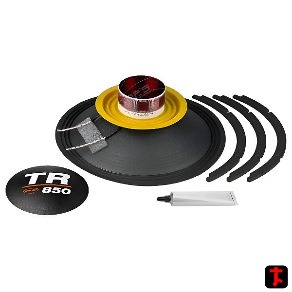 Reparo Alto Falante Triton 12TR850 12" Polegadas Original 8 Ohms Som Automotivo