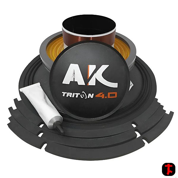 Reparo Alto Falante Triton AK 4.0 12" Polegadas Original 4 Ohms Som Automotivo