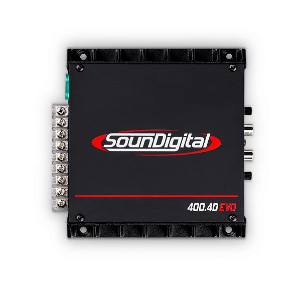 AMPLIFICADOR SOUNDIGITAL SD400.4D EVO Bridge 4 OHMS