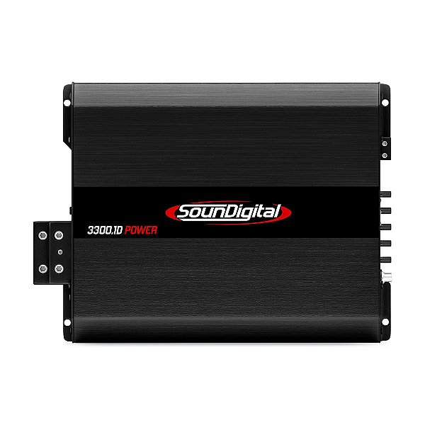 Modulo Amplificador Sd3300.1 1 Ohms Linha Black