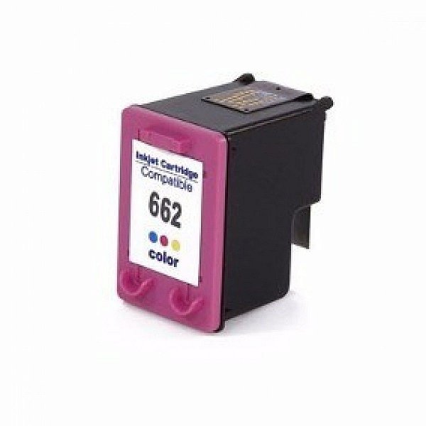 Cartucho Compatível com HP 662 XL 10 ml Tricolor Microjet