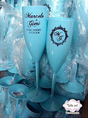 Taça de Champanhe Personalizada