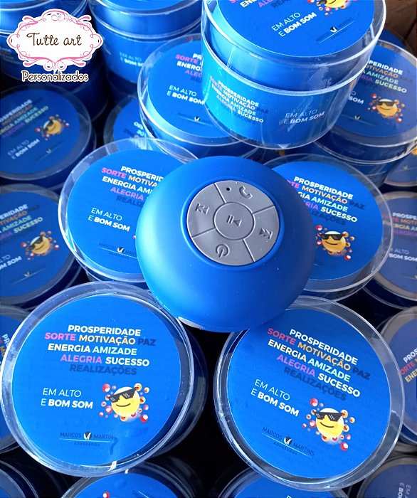 Caixinha de Som Adesivada - 25 unidades