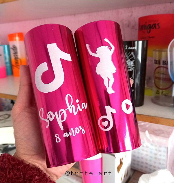 Copo long Drink Metalizado