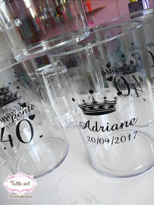 Caneca de Acrílico 300 ml