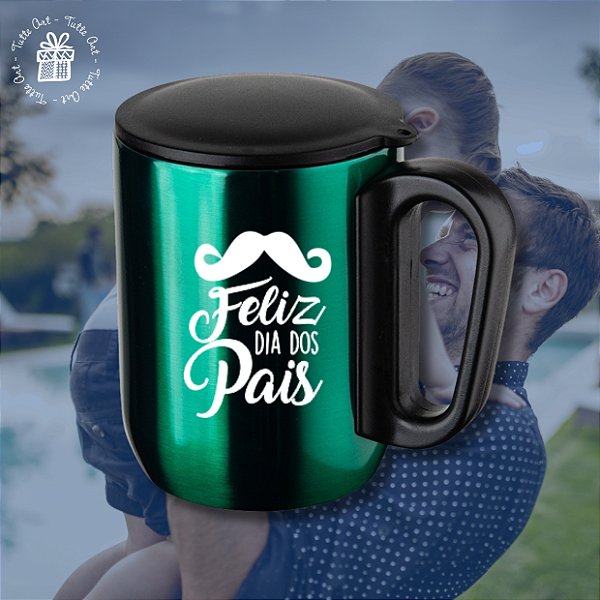 Caneca Inox Parede Dupla 230 ml