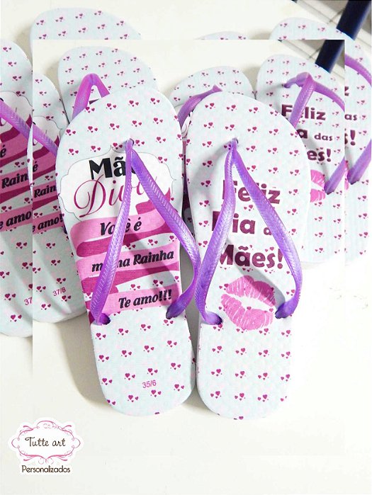 Chinelo Dia das Mães- Min 10 unid.