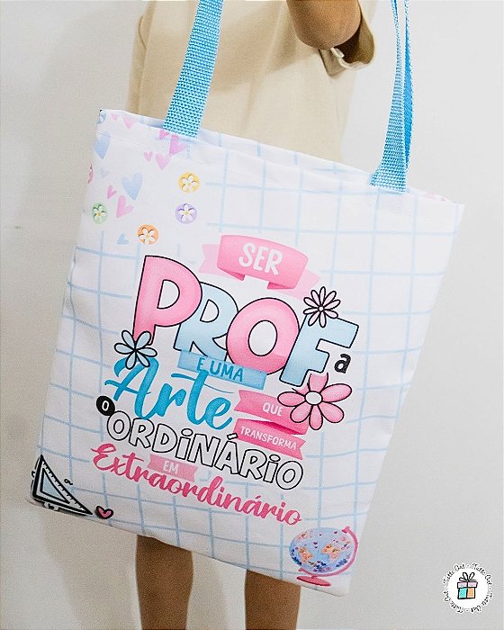 ECOBAG/ SACOLA  Dia dos Professores 28x35 cm