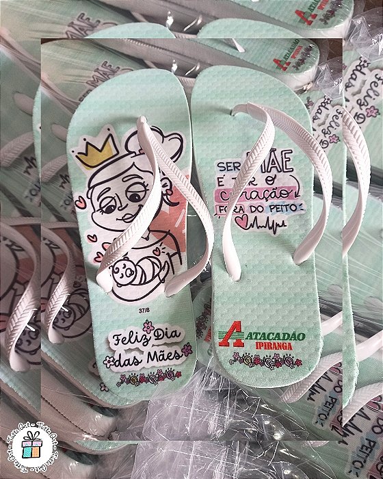 Chinelo Dia das Mães- Min 25 unid.