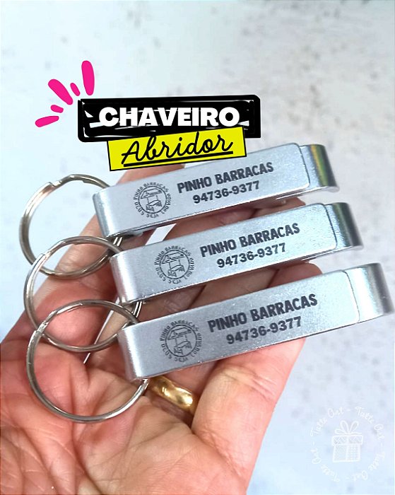 Chaveiro Abridor de Garrafas