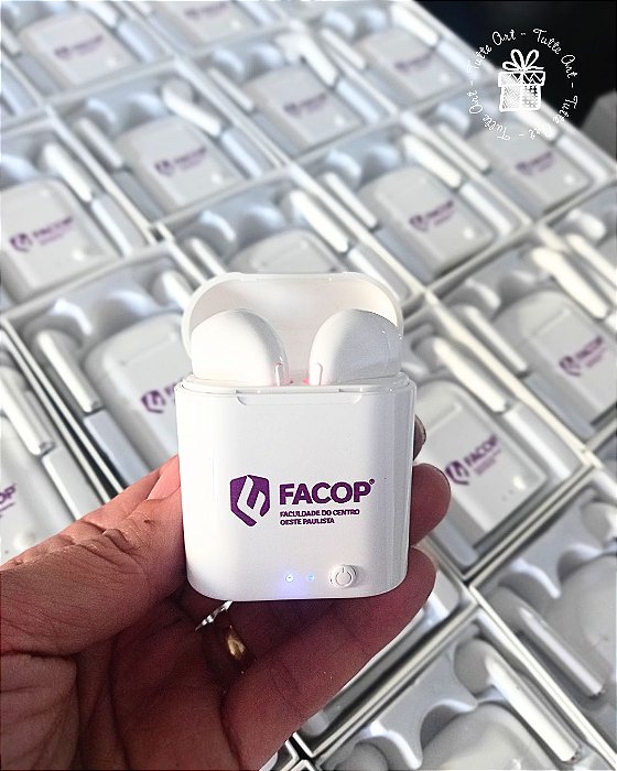 Fone de Ouvido Bluetooth - Min. 100 unid.