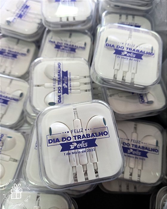 Fone de Ouvido Dia do Trabalho