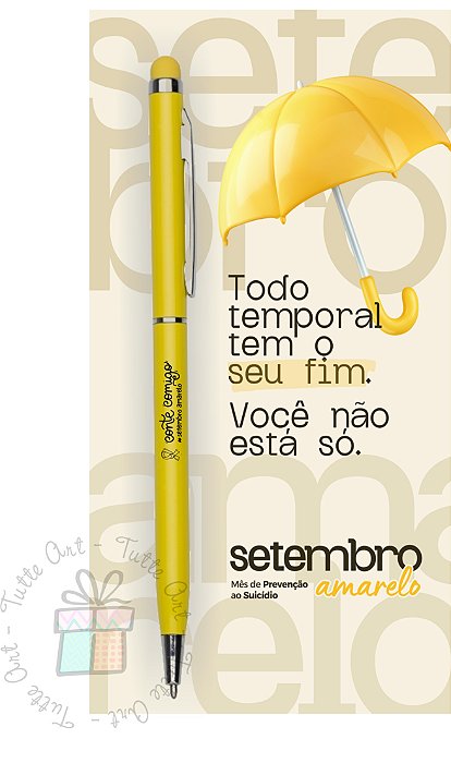 Caneta Com Card Personalizado