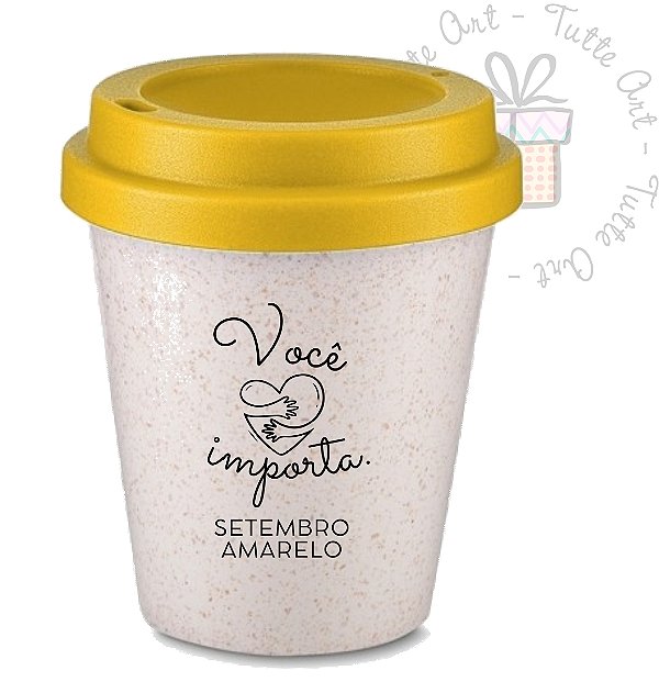 COPO BUCKS FIBRA DE ARROZ | SETEMBRO AMARELO