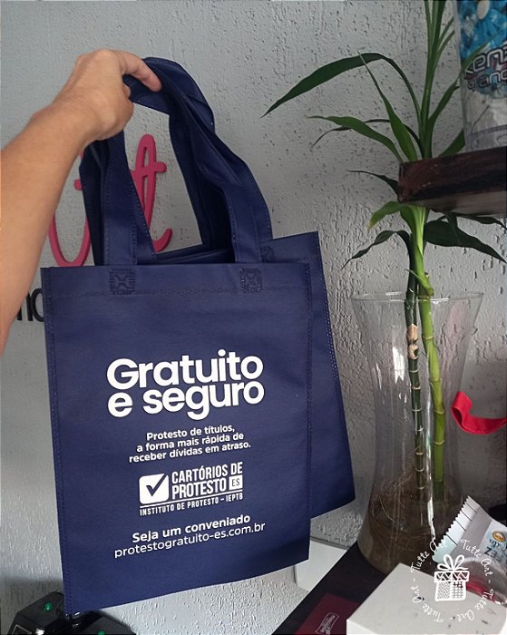 Sacola de tnt 27x35cm