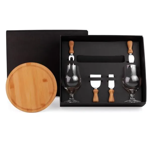 Conjunto Para Queijo / Cerveja - 7 Pçs