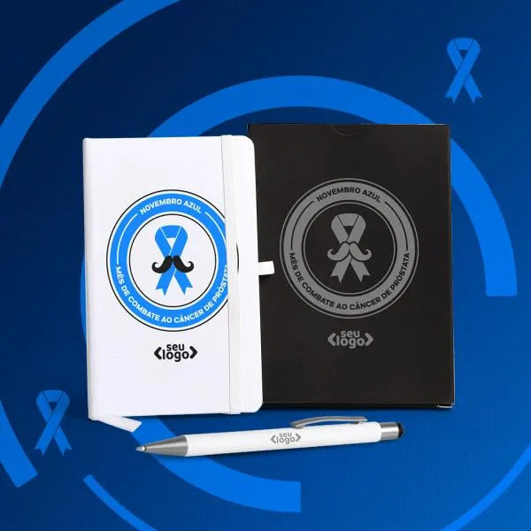 Caderneta P/ Anotações Com Caneta - Branca