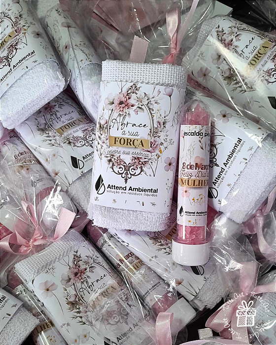 Kit Toalha de Mão + Escalda Pés