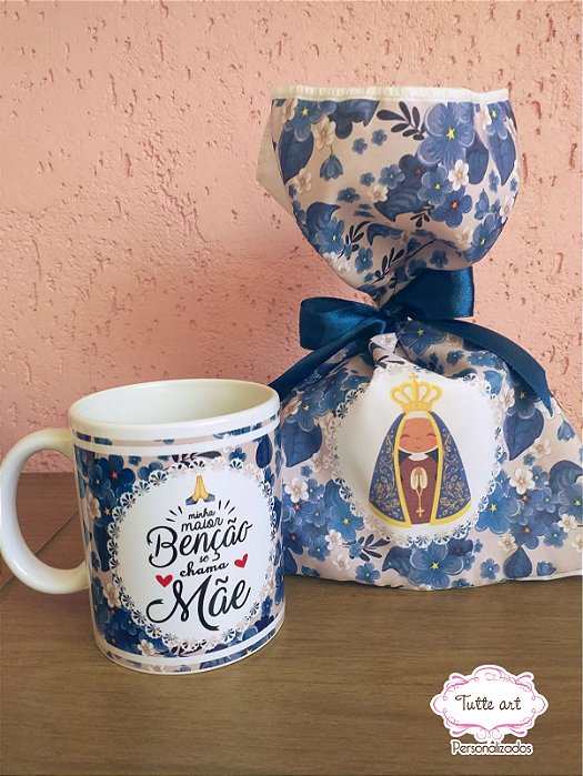 Caneca Nossa Senhora Com Saquinho