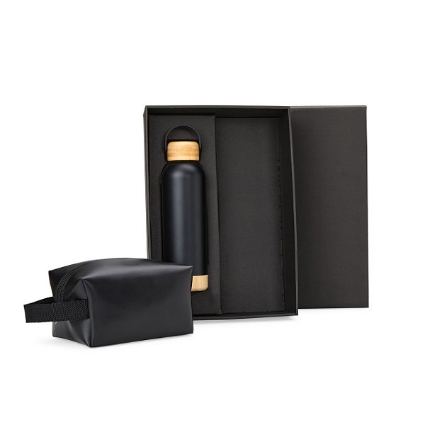 Kit Garrafa E Necessaire