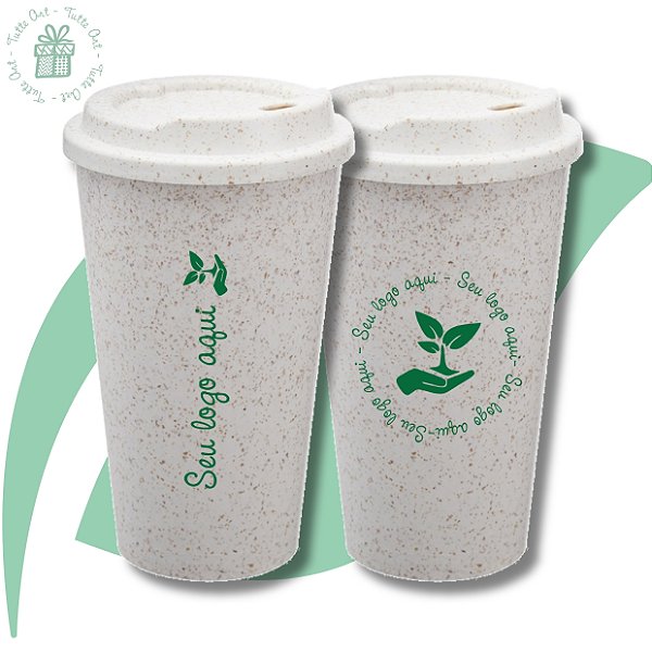 Copo Fibra De Arroz 500ml