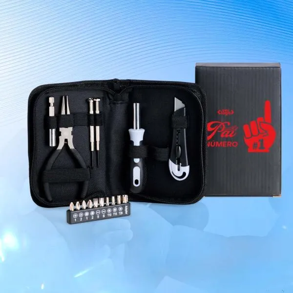 Conjunto De Ferramentas Multi - Chaves - 16 Pçs