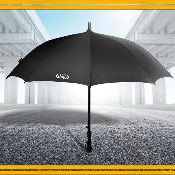 Guarda-Chuva Automático Preto - 106 Cm