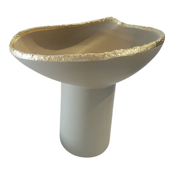 Vaso Cerâmica Off Imola Baixo