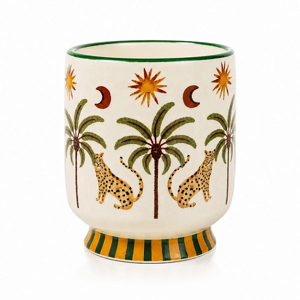 Vaso Cerâmica Tropicalia
