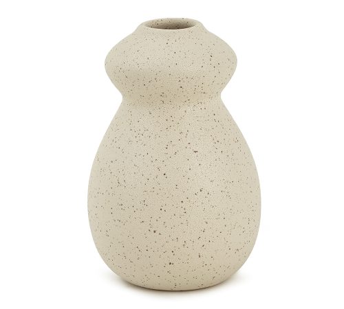 Mini Vaso Cerâmica Off - M