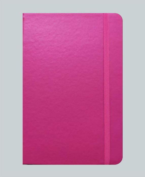 Caderneta Rosa tipo Moleskine MK6060
