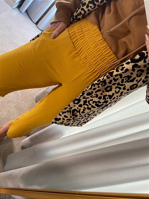 Calça Pilar Mostarda