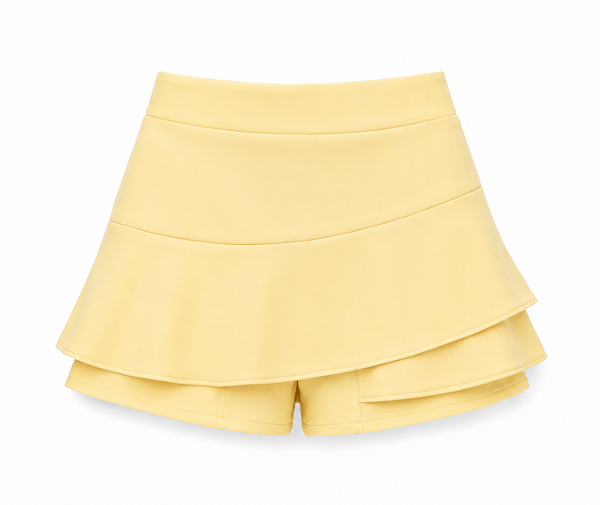Shorts Saia FS Amarelo Manteiga