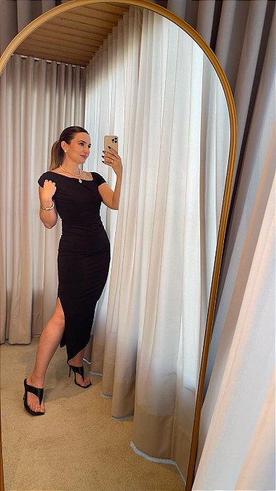 Vestido Talita Preto
