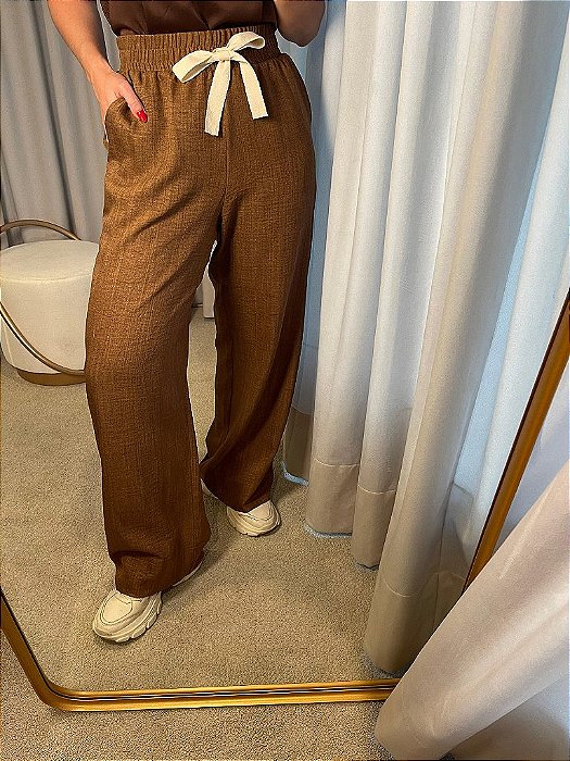 Calça Carol marrom