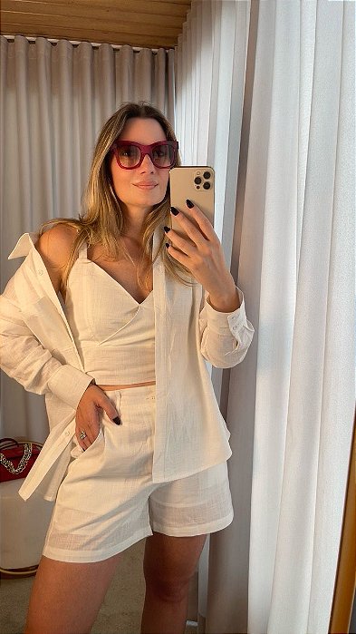 Conjunto Juliana branco