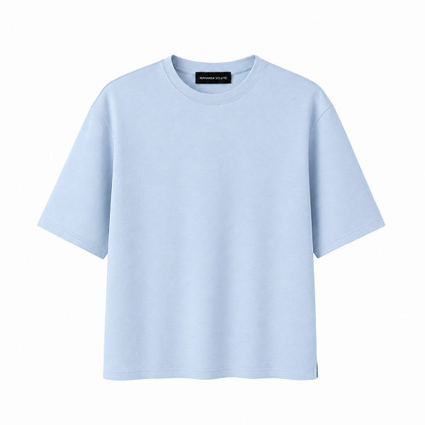 T-shirt oversized azul