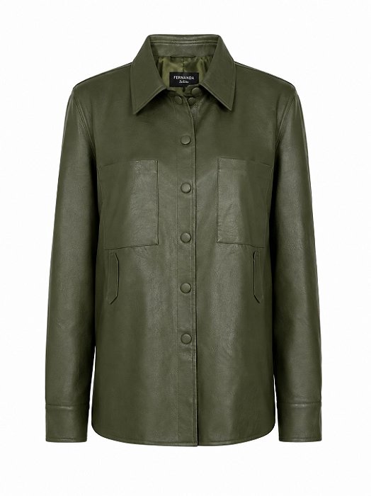 Camisa Aspen Leather - Verde Militar