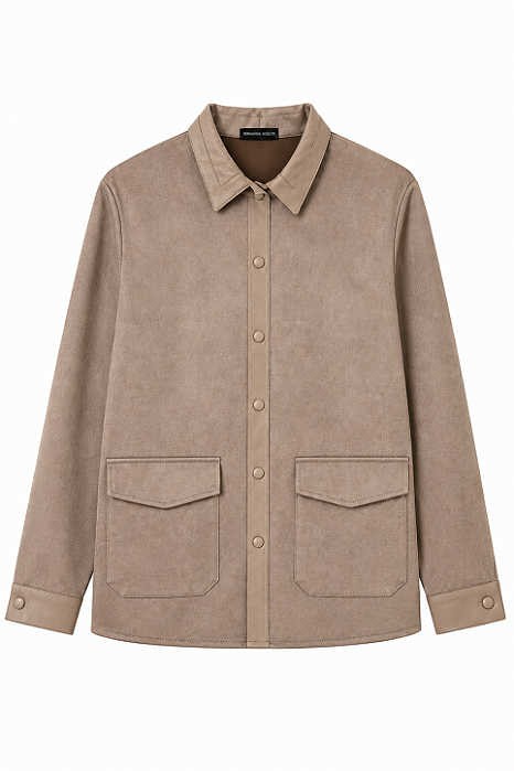 Camisa Chamois Nude
