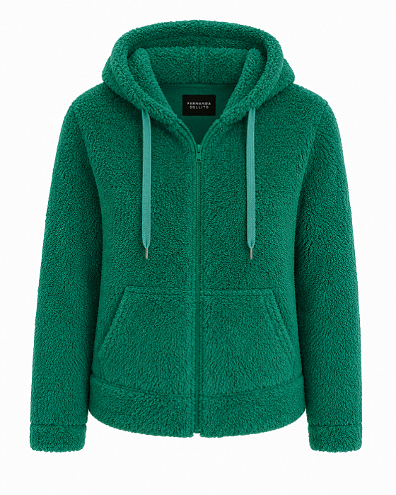 Jaqueta Teddy Verde FS