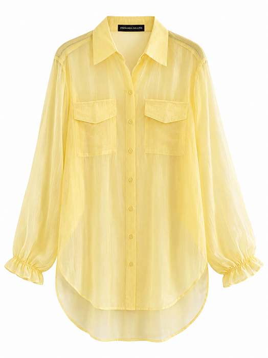 Camisa Aura Amarela