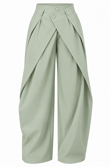Calça Barrel Aline Verde