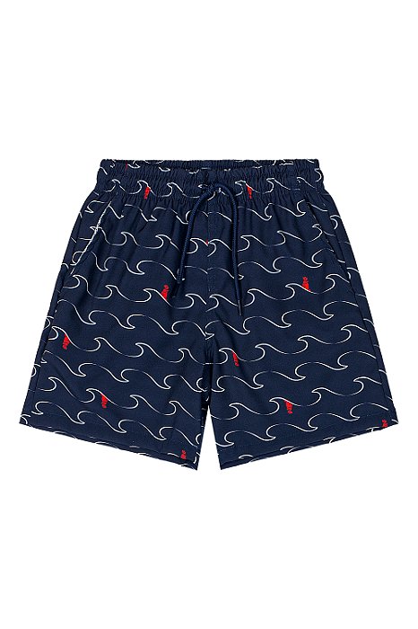 Bermuda em Microfibra Infantil Masculina  Quimby