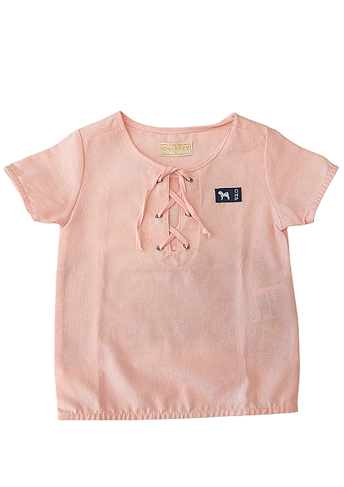 Bata Infantil Masculina em Oxford Rosa Charpey