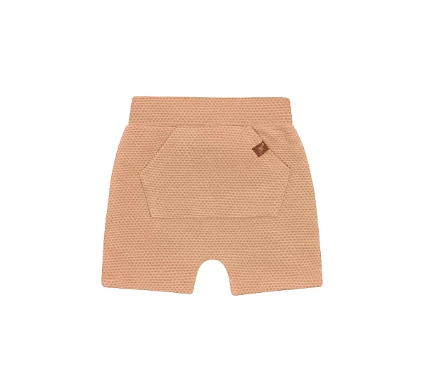 Bermuda para Bebê Menino Caramelo Kiko e Kika